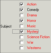 Einige Kontrollkästchen