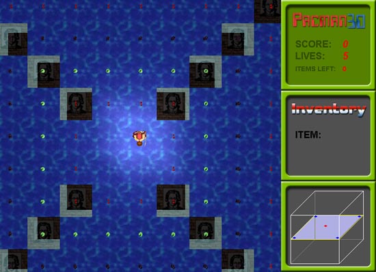 Labyrinth aus der Vogelperspektive